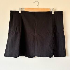 wild fable activewear skort black size xxl